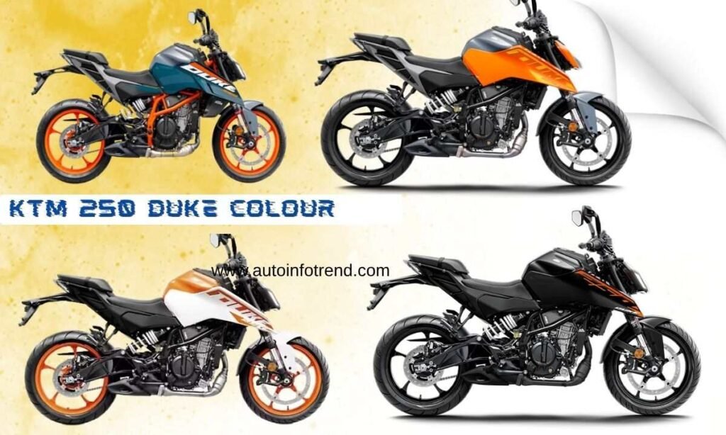 KTM 250 Duke Colours